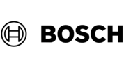 Bosch company logo with black lettering and symbol