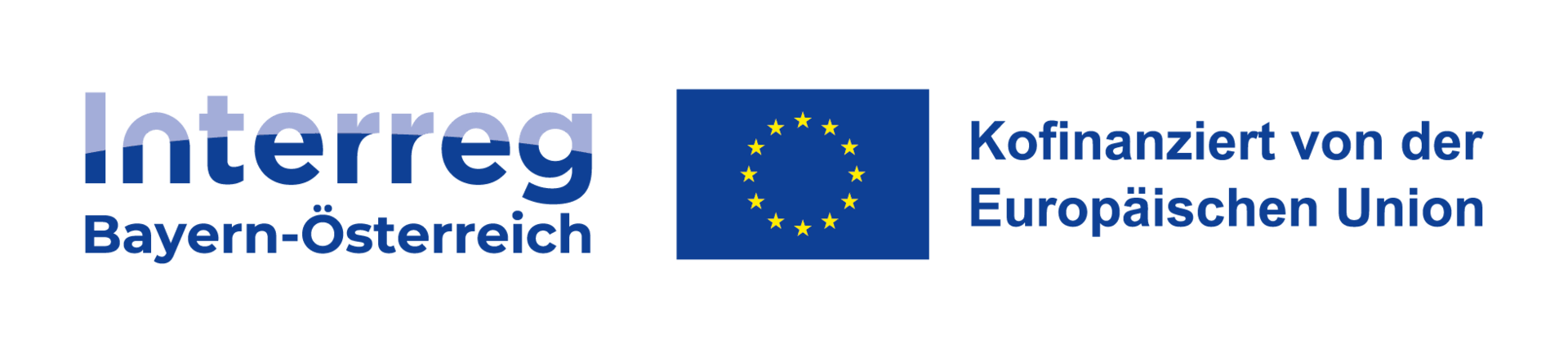 Interreg Bavaria-Austria logo co-financed by the European Union