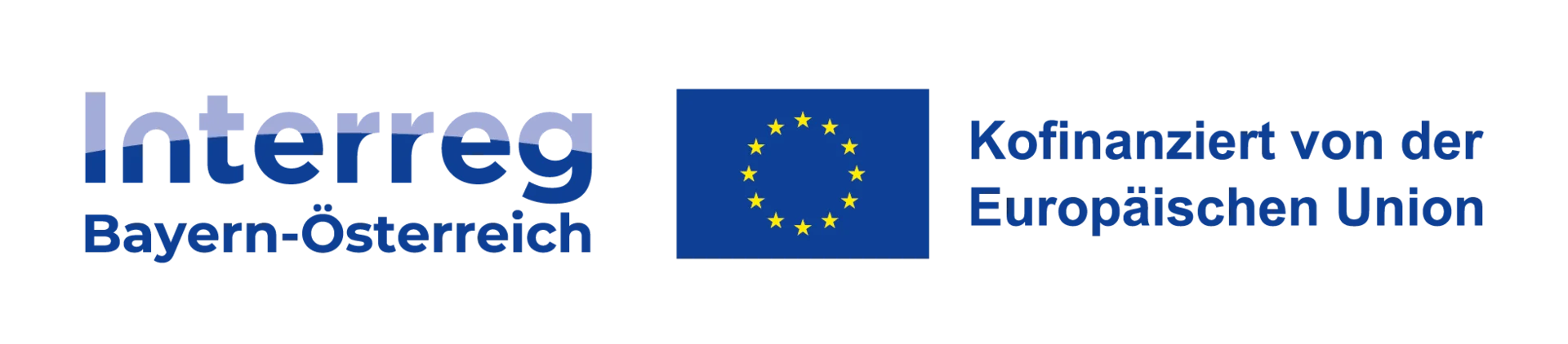 Interreg Bavaria-Austria logo co-financed by the European Union