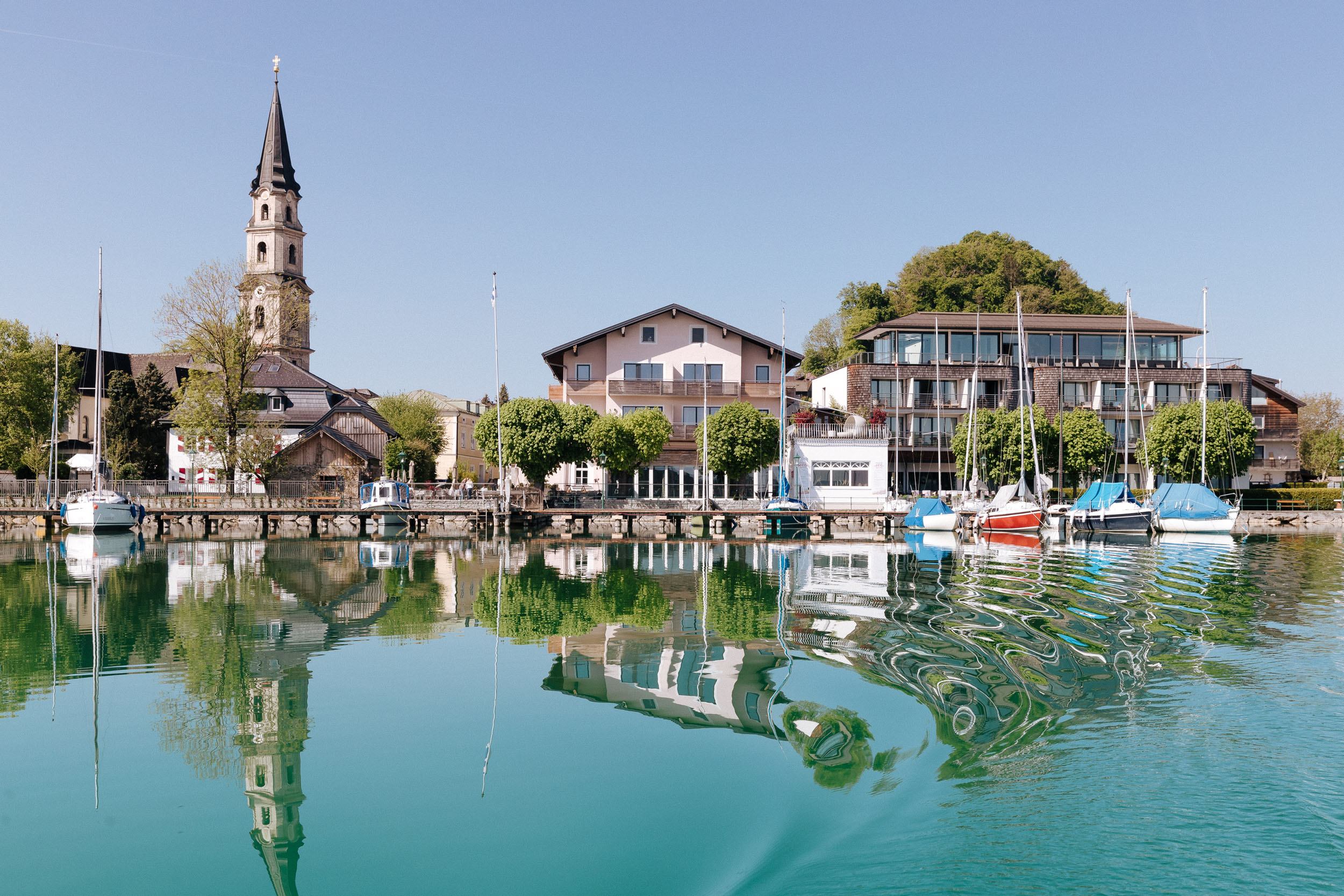 Seeside Hotel Seewirt Mattsee Genuss-Radurlaub in Mattsee