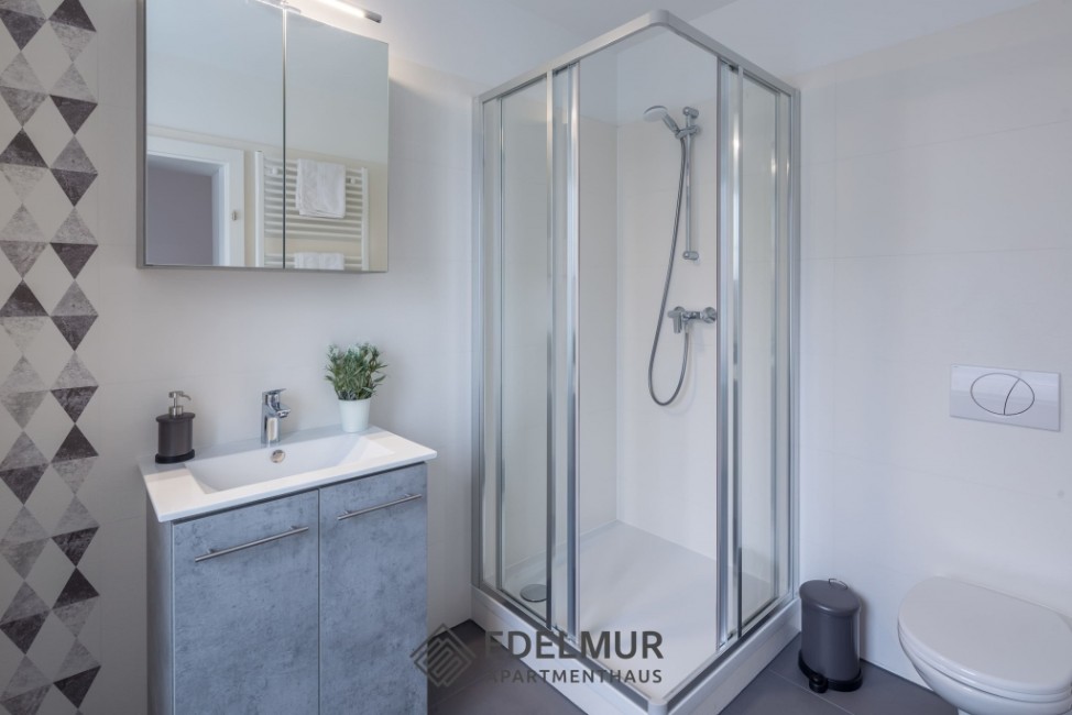 Badezimmer © Edelmur Apartmenthaus