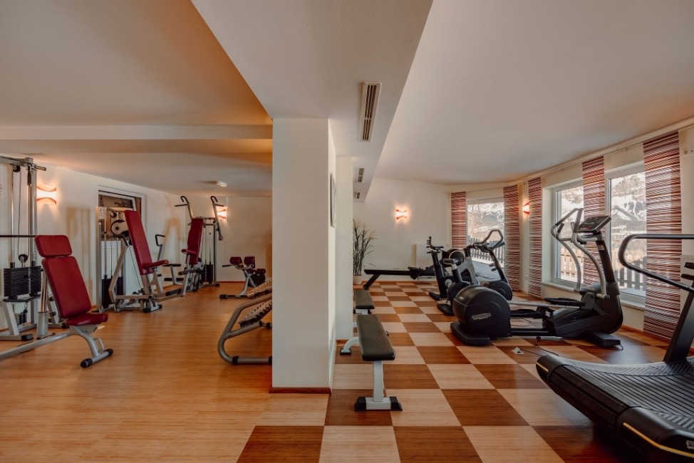 Fitnessraum im Hotel Waldfrieden © Matthias Warter