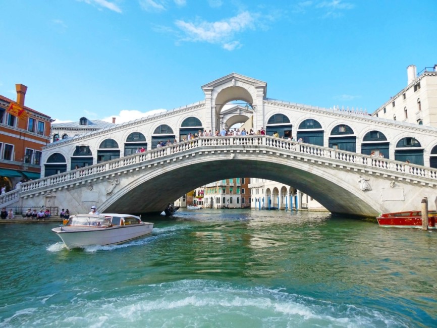 Venetien Rundfahrt Venedig Rialtobrücke © Eurobike Radreisen