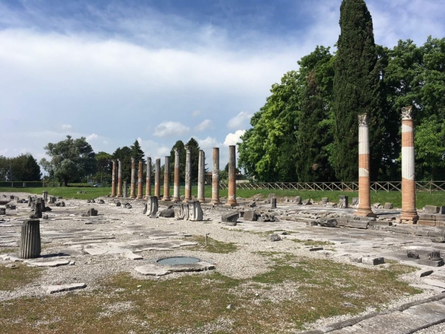 Archäologische Bereiche in Aquileia © Valeria Marin