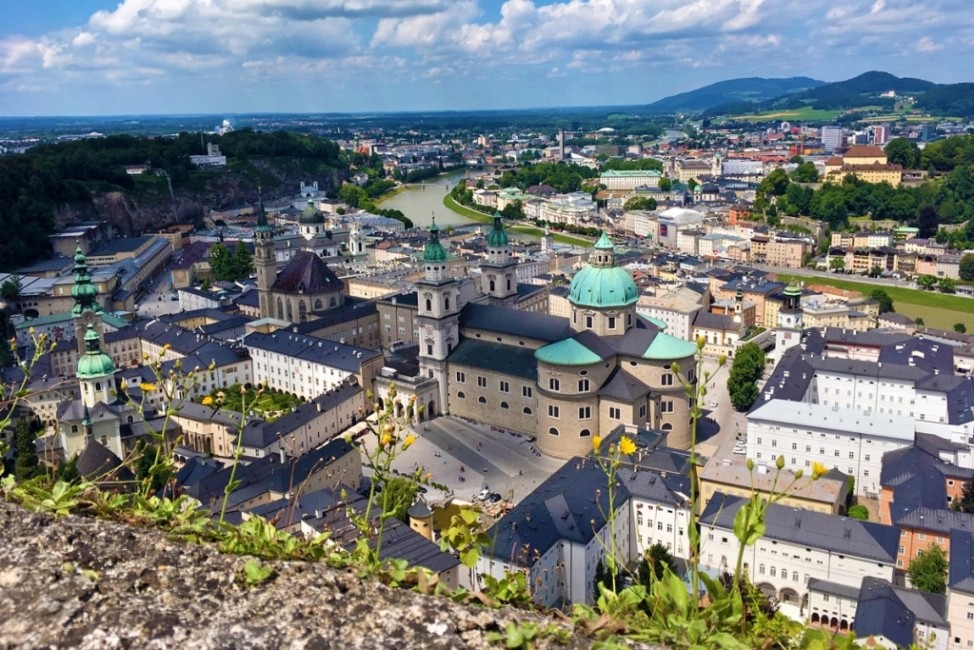 Salzburg von oben © Eurobike Radreisen