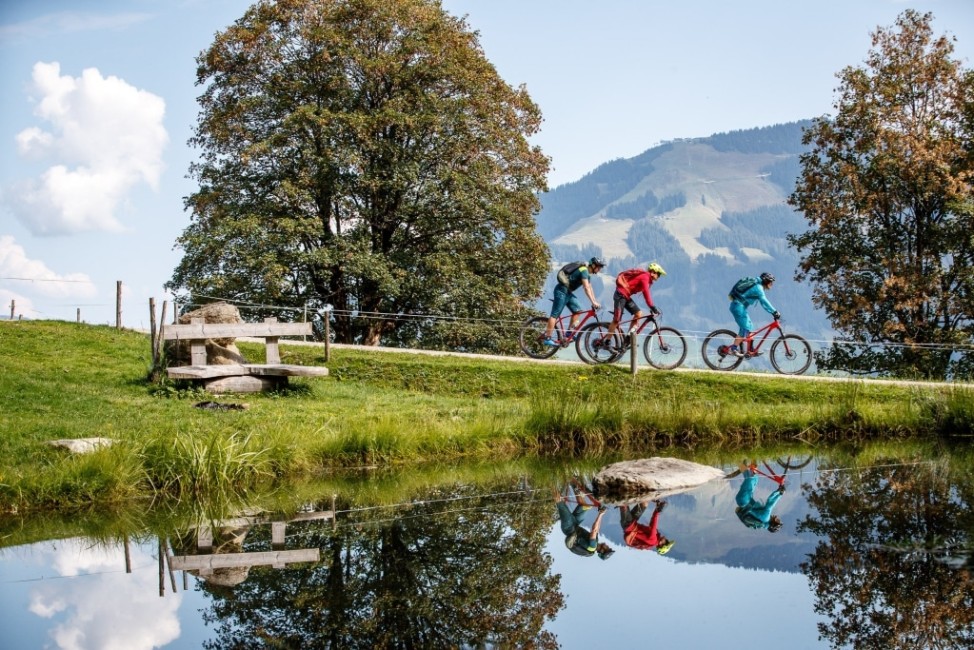 Radfahren am Bergsee - Kitzbüheler Alpen © Erwin Haiden