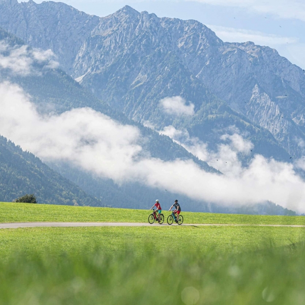 Gemütliche Radtour im Kaiserwinkl in Tirol