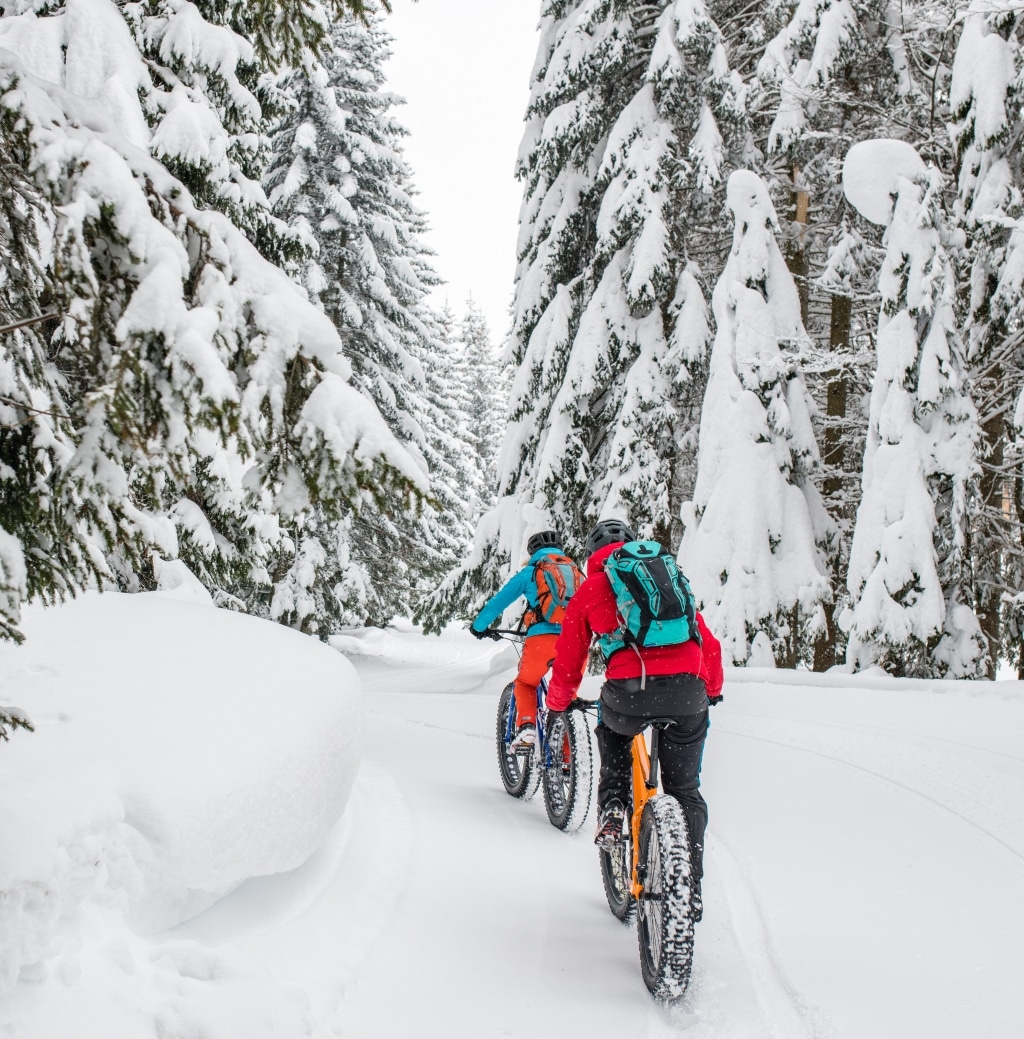 Radfahren im Winter © simonkr, iStockphoto